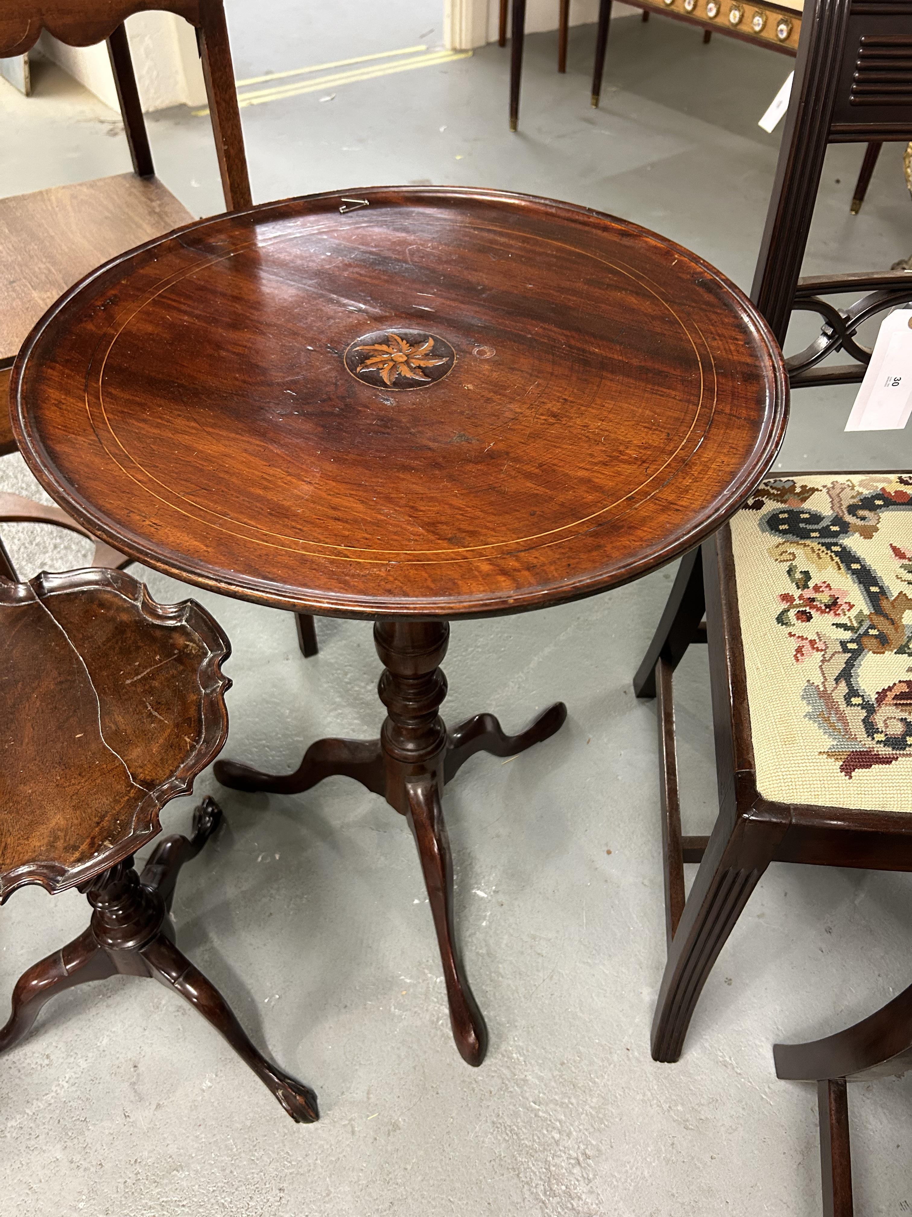 Antique, Five items of brown furniture - Image 22 of 25