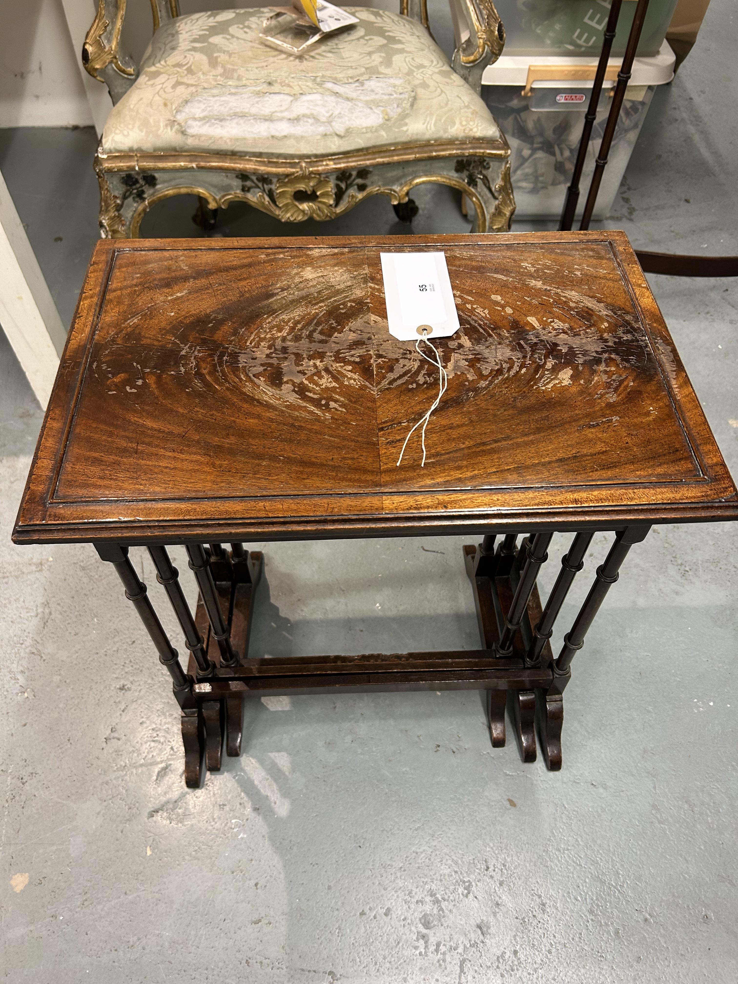 Antique, Five items of brown furniture - Image 17 of 25