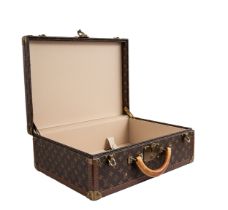 Louis Vuitton, A small monogram canvas trunk