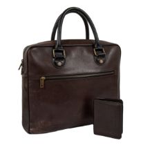 Louis Vuitton, A pair of gentlemen's leather accessories