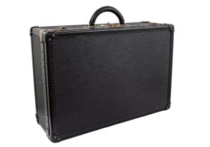 Louis Vuitton, A black epi leather trunk