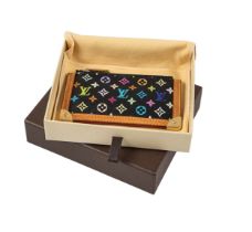 Louis Vuitton, A multicolore monogram leather key holder