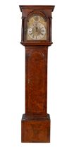 Queen Anne grandfather clock by Peter King