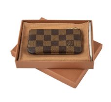 Louis Vuitton, A damier ebene key pouch