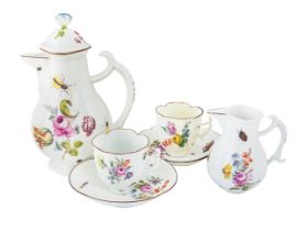 NO RESERVE: Meissen, 18th Century, A six piece coffee set