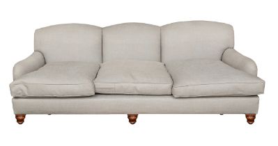 Modern, A pair of grey sofas