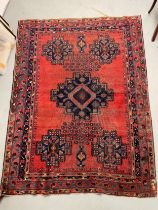 Iran, 20th Century, An attractive medallion pattern Persian rug
