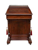 Mid 19th Century, A Davenport desk