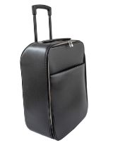 Louis Vuitton, A Pegase black epi leather rolling suitcase/travel bag
