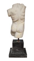 A marble torso after the antique