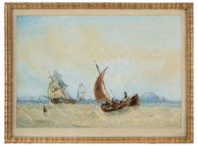 William Adolphus Knell (1801 - 1875), A pair of seascapes