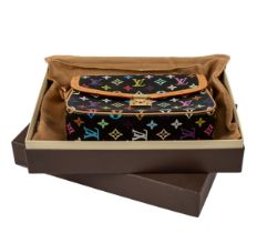 Louis Vuitton, A multicolore monogram leather Sologne handbag/cross-body bag