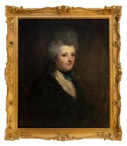 Circle of Thomas Gainsborough (1727 - 1788), A portrait of a lady, Mrs. Fane