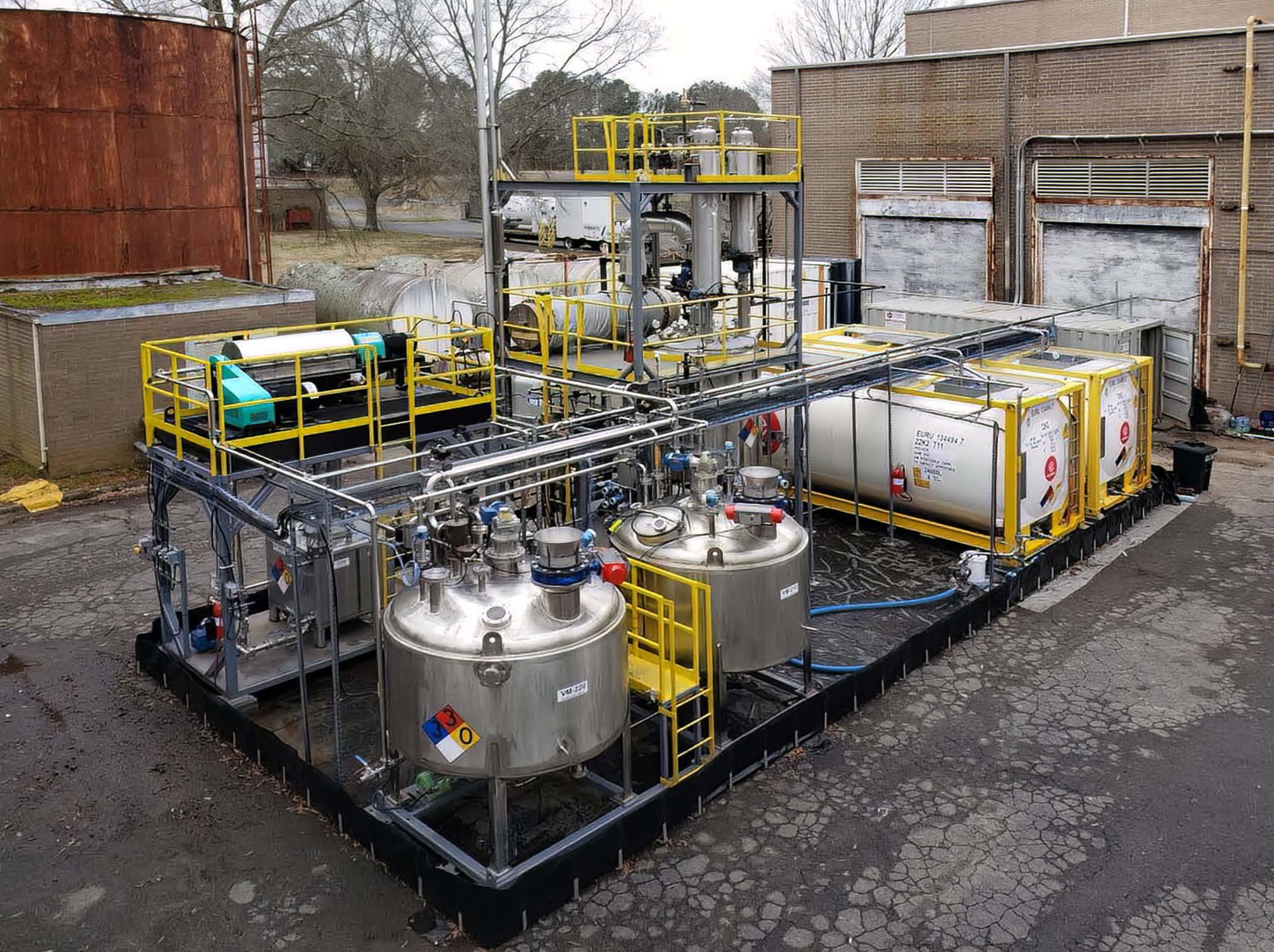 Large Scale Skid Mounted Hemp Extraction System-Boones Mill, Virginia