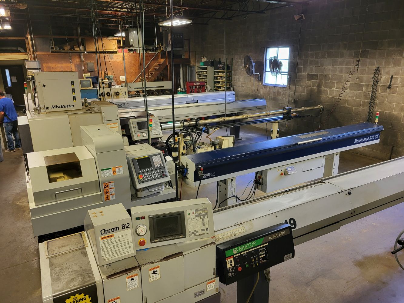 Complete High Precision Swiss CNC and Automatic Facility Auction Sale  (Retirement of Owner)