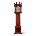A Federal Cherrywood Tall Case Clock, Works by Benjamin Norton Cleveland (1767-1837), Newark, New Je
