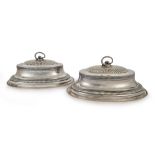 A Pair of George III Silver Serving Dishes and Covers, Paul Storr, London, 1803