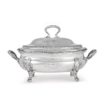 A George III Silver Soup Tureen and Cover, John Parker I & Edward Wakelin, London, 1765