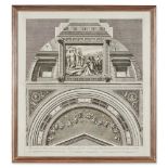 Giovanni Ottovani (1738-1803), Designs from the Loggie di Raffaello, A Set of Eight Framed Etchings