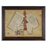 A French Framed Trompe L'Oeil Picture, 19th Century