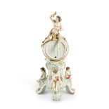 A Meissen Spirit Barrel and Stand, Late 19th Century
