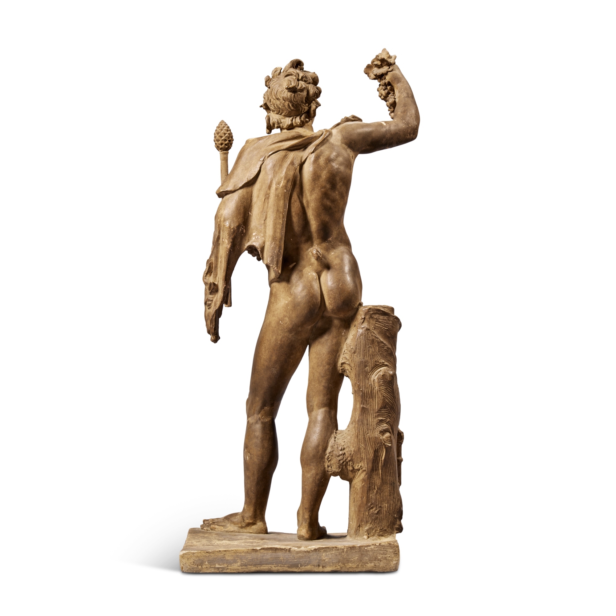 An Italian Terracotta Figure of a Faun, 19th Century - Image 4 of 10