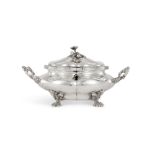 A Lithuanian Silver Sugar Box, I. Daniszewski, Alexander Myanovsky, Vilnius, Circa 1860