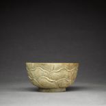 A carved marble 'lotus' bowl, Yuan dynasty | &#20803; &#22823;&#29702;&#30707;&#34030;&#29923;&#3041