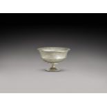 A silver stem cup, early Tang dynasty | &#21776; &#37504;&#39640;&#36275;&#30403;