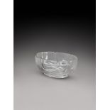 A Tang-style rock crystal ovoid lobed bowl 20th century