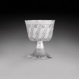 A Commonwealth silver wine cup, maker's mark ET probably for Edward Treene, London, 1653
