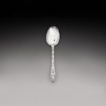 A William & Mary silver trefid teaspoon, unmarked, circa 1690