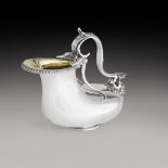 A Victorian silver small askos jug, maker's mark ? & Co. probably for Elkington & Co., Birmingham, 1