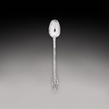 A William & Mary silver sucket fork, maker's mark ?J with a crown above, circa 1690