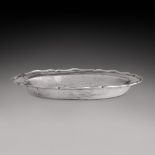 A Spanish Colonial silver basin, unmarked, probably 18th century