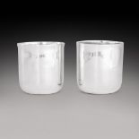 A pair of George III silver tumbler cups, John Parker & Edward Wakelin, London, circa 1765