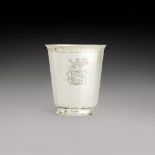 A silver beaker, probably German or Austro-Hungarian, mid-18th century