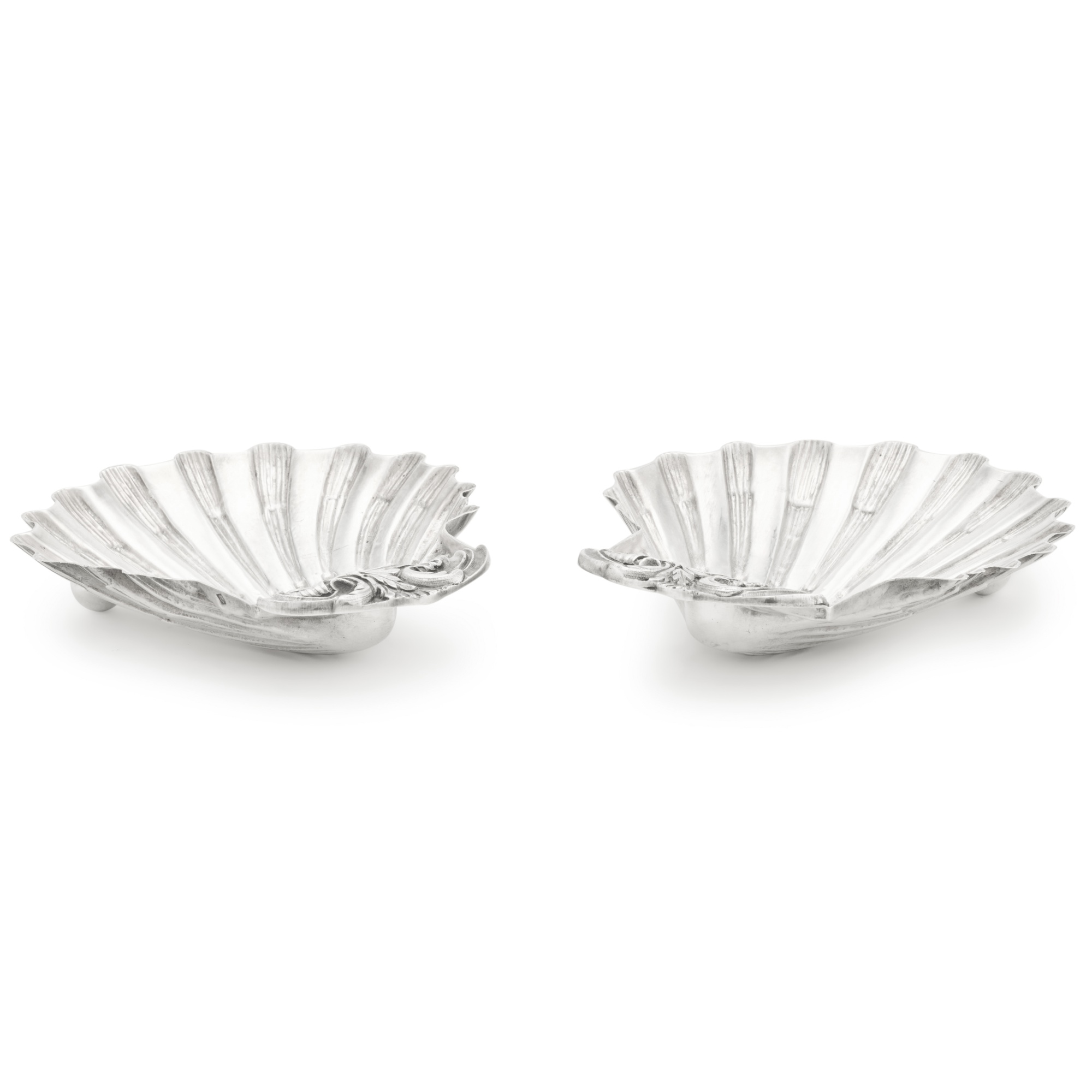 A cased pair of French silver shell dishes, Martial Gauthier, Paris, circa 1900 - Image 2 of 3