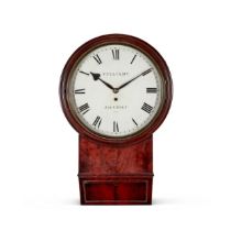 Vulliamy No.1012. A mahogany drop-dial wall timepiece, London, circa 1830