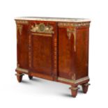 A French gilt-bronze mounted mahogany and burr cabinet, late 19th century, attributed to Fran&#231;o