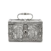 A silver casket attributed to Michel Mann, Nuremberg, early 17th century