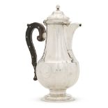 A Maltese silver coffee pot, Paolo Aquilina, Malta, circa 1740
