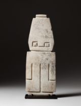 St&#232;le Votive Valdivia, ca. 2300 - 2000 av. J-C. | Valdivia Stone Figure, ca. 2300 - 2000 BC