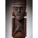 Statue en bois, C&#244;te Sud, circa 1200-1450 ap. J-C. | South Coast Wood Ancestor Figure, circa AD
