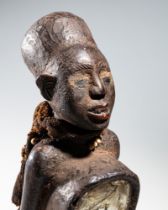 Statue, Kongo Yomb&#233;, R&#233;publique D&#233;mocratique du Congo | Kongo Yombe Figure, Democrati