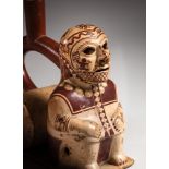 Vase, Mochica, ca. 200-500 ap. J-C. | Middle Mochica Figural Vessel, ca. AD 200-500