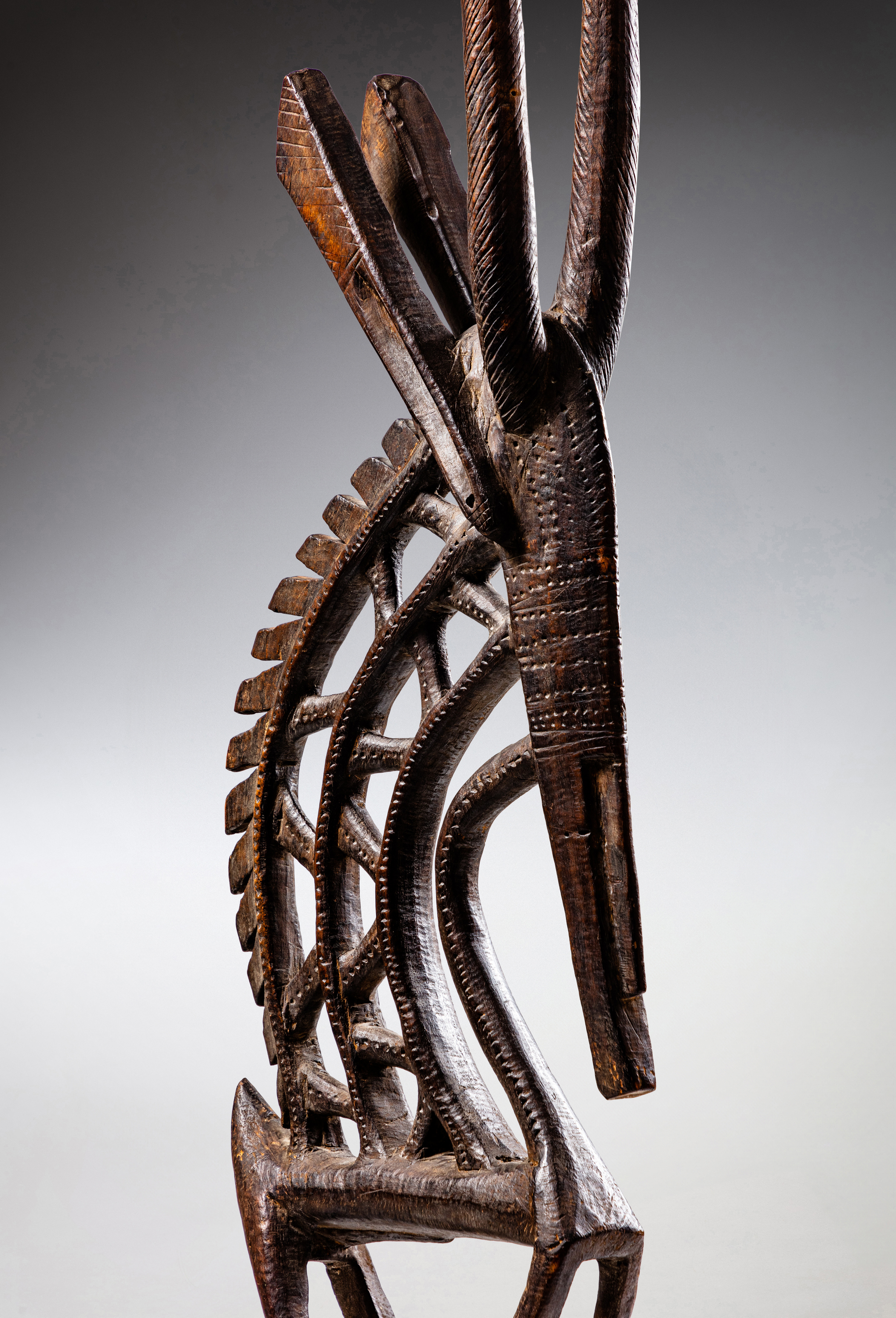 Cimier ciwara, Bamana, Mali | Bamana ciwara headdress, Mali - Image 3 of 3