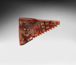 Fl&#251;te de pan, Nazca, ca. 100 av. J-C. - 650 ap. J-C. | Nazca Pan Pipe, ca. 100 BC - AD 650