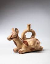 Vase, Mochica, ca. 300-100 av. J-C. | Early Mochica Llama Vessel, ca. 300-100 BC