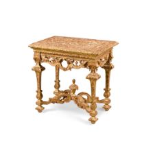 A William and Mary giltwood and gilt-gesso side table, circa 1700, attributed to the Pelletier famil